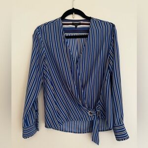 Rag & Bone silk Wrap Blouse